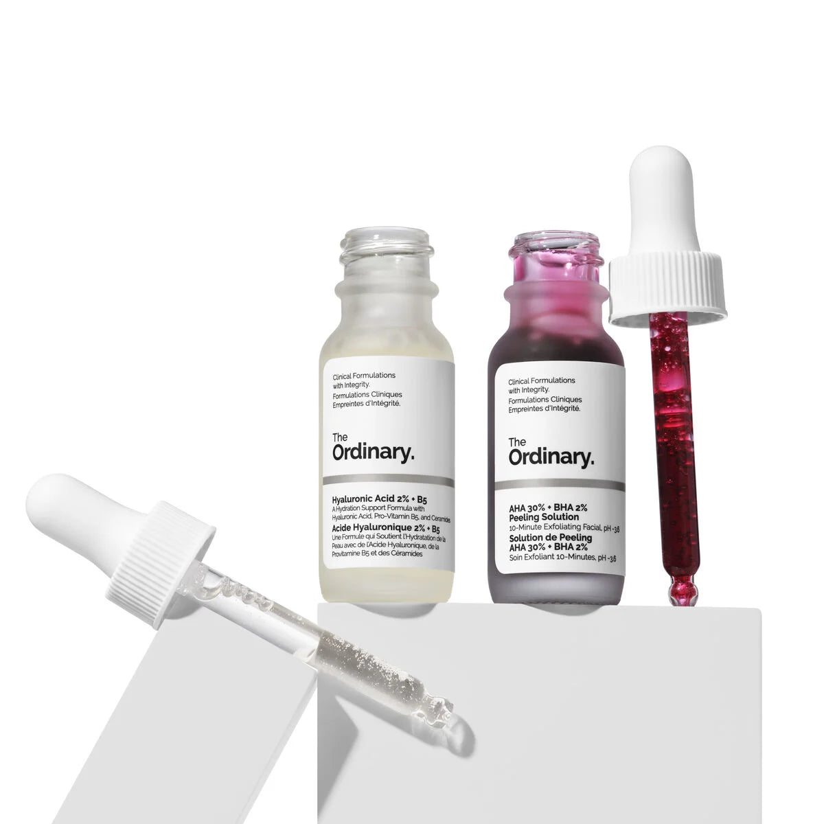 Doble Renovación - Peeling + Ácido Hialurónico The Ordinary®