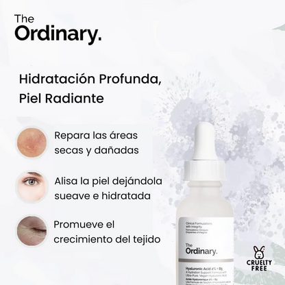 Doble Renovación - Peeling + Ácido Hialurónico The Ordinary®